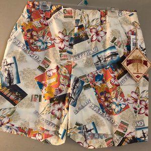 Caribbean Joe women's size 16 sand color  shorts